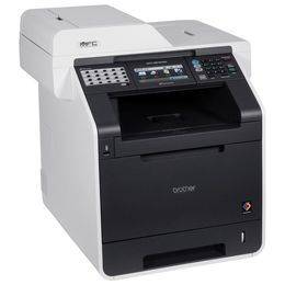 Brother MFC 9970CDW All In One Laser Printer bundle with 6 Cartridges