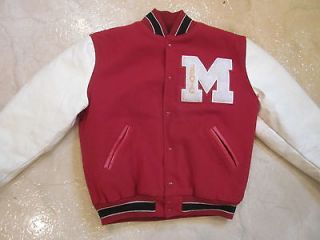 Vintage, Neff, Lettermans Jacket, high school, XL, very cool  red 