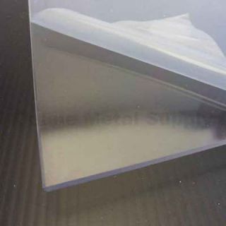 Cast Acrylic Plastic Sheet 1/4 x 24 x 24   Clear Plexiglass