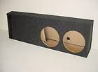   Dodge Regular Cab Dual 12 Ported Subwoofer Vented Truck Sub Box Gray
