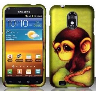 SAMSUNG GALAXY S2 EPIC 4G TOUCH D710 RUBBER PLASTIC CUTE BABY MONKEY 