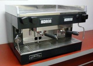Commercial 2 group automatic espresso machine