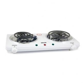 BETTER CHEF DOUBLE ELECTRIC HOT PLATE COUNTERTOP STOVE DUAL BURNER NEW