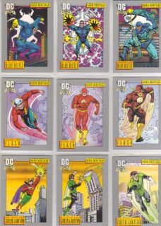 Cosmic Cards Complete Set 1991 Superman & Wonder Woman 1 Hologram