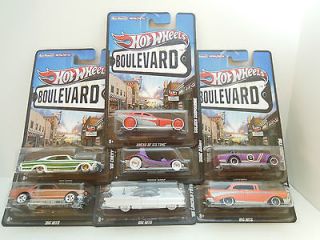 Newly listed 2012 HOT WHEELS BOULEVARD NEW COMPLETE CASE B LOT OF 7 
