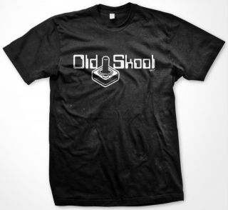 Old Skool School Games Atari Cool Trendy Humor T shirt