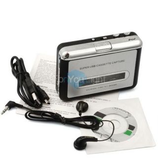   PC  Ipod CD USB Cassette to MP​3 Converter Capture Audio Music