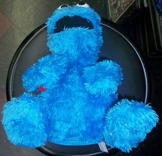   10 Talking Sesame Street Cookie Monster with Backpack and 2 Cookies