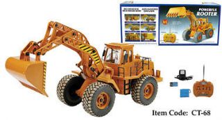RC Remote Control 22 Digger Construction Tractor NEW
