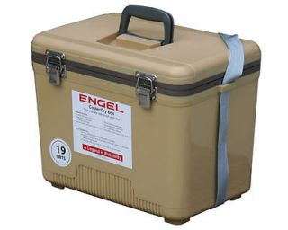 ENGEL COOLER DRY BOX 19 QT COMPACT LIGHTWEIGHT ICE CHEST INJ. MOLDED 