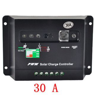 Newly listed 30A Solar power Panel Charge Controller Regulator Auto 