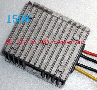 DC DC Converter 12V Step Up to 48V with 3A/150W Power Supply 12 to 48V 