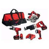   0928 29 M28 28 VOLT CORDLESS 4 TOOLS DRILL SAWS COMBO DELUXE KIT