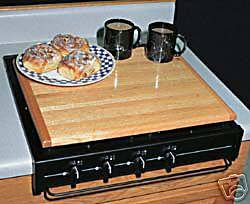 Oak Accents Silent Top RV Stove Topper / Cover 43521