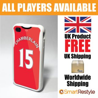   Soccer Shirt Style Phone Cover Case for iPhone 4/4s Chamberlain