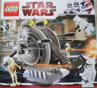 Lego Star Wars 7748 Corporate Alliance Tank Droid NEW SEALED NISB