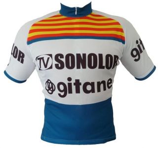   GITANE vintage Unique and Cool Cycling Jersey S XXXL FROM EUROPE