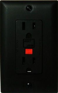 NEW LEGRAND PASS & SEYMOUR BLACK GFCI GROUND FAULT RECEPTACLE OUTLET 