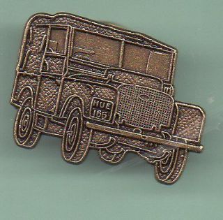 ANTIQUE LAND ROVER PIN BADGE SERIES 1 1948 SOLID COPPER