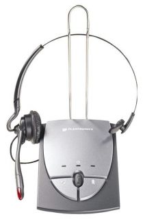 PLANTRONICS S12 CORDED HANDS FREE TELEPHONE PHONE HEADSET AMPLIFIER 