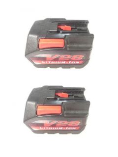   V28 Replacement Battery 48 11 2830 28 Volt Milwaukee Cordless F39 x2