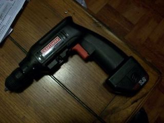  craftsman cordless drill with battery.