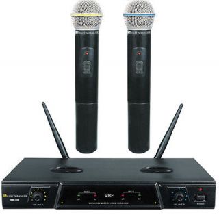 Martin Ranger WM300 Rechargeable VHF Dual Wireless Microphone system