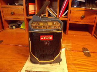 Ryobi P741 18V Portable Radio lithium or nicd