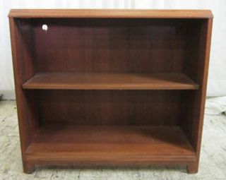 Shelf Walnut Wood Veneer Bookcase
