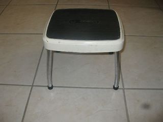 Vintage Cosco Metal Stepping Bench Foot Stool
