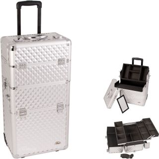 professional rolling makeup case in Makeup Train Cases