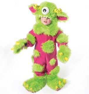    MAKE MONSTER COSTUMES SIZES TODDLER 2 TO CHILD 8 BOY HALLOWEEN