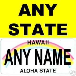 Mini Personal State or Canadian License Plate 4 Childs Electric Ride 