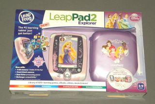 Disney Princess LeapPad 2 Leap Pad 2 Girls Pink Explorer Bundle Leap 
