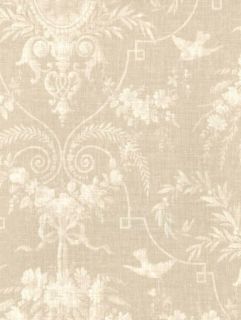 12/31cm Wallpaper SAMPLE Beautiful Victorian Floral Cameo