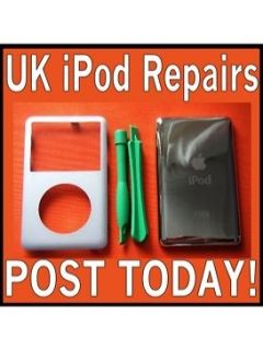 NEW IPOD 6TH GEN CLASSIC SILVER FRONT & 120GB REAR CASE FITS MODEL 