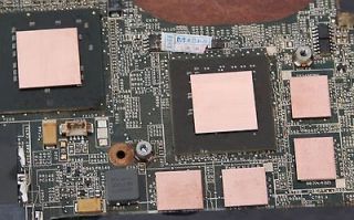 HP DV6000 DV9000 Copper Shim Kit For Boards With Dual GPUs