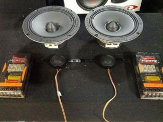 HERTZ AUDIO COMPONENT SET HV165 MID BASS & TWEETERS WITH CROSSOVERS 