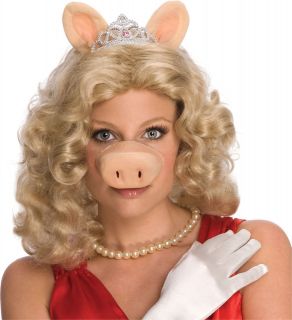 Miss Piggy Costume Wig Kit Miss Piggy Wig Muppets Costume Wig 51893