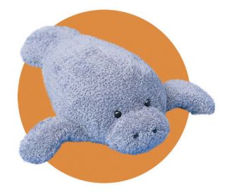 Manny the Stuffed Plush 9 Inch Manatee made by Douglas Toys   NWT