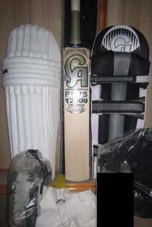 CA PLUS 12000 T.R.D LIMITED EDITION CRICKET KIT, BAT,PAD AND GLOVES