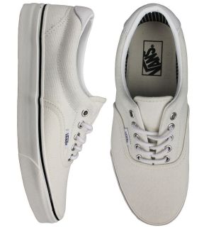 Vans Era 59 Skate Shoes   (Leather Mustache) White Marshmallow   NEW