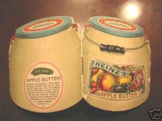 Heinz apple butter crock trade card booklet