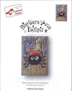   ME(IM STITCHING)   Barbara Ana Designs   Cute Cross Stitch Chart