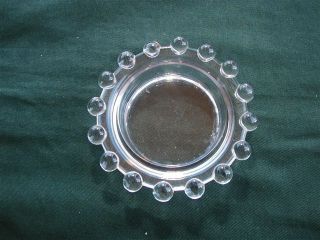 VINTAGE IMPERIAL GLASS CANDLEWICK ASHTRAY 4 1/2