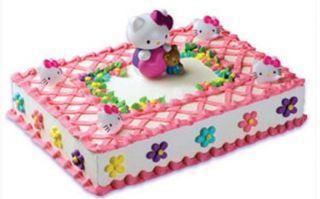 Hello Kitty Party Cake Decoration Cupcake Picks Topper