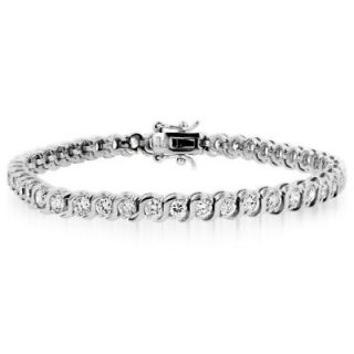 bracelet 925 silver cubic zirconia tennis bracelet