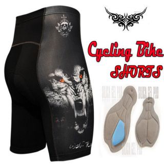 mens triathlon Cycle Bicycle Bike cyclist 12mm gel padded tight shorts 