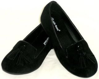 Tassel Fringe Girl Kid Loafer Ballet Flat *Casual/ Pageant Dress Shoe 