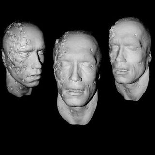 Terminator Life Mask Prop Head Rare from 1984 1st Film in Light Weight 